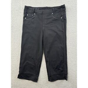 Kuhl Capri Hiking Pants Womens Size 12 Black Cropped Outdoor Lightweight Stretch